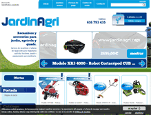 Tablet Screenshot of jardinagri.com